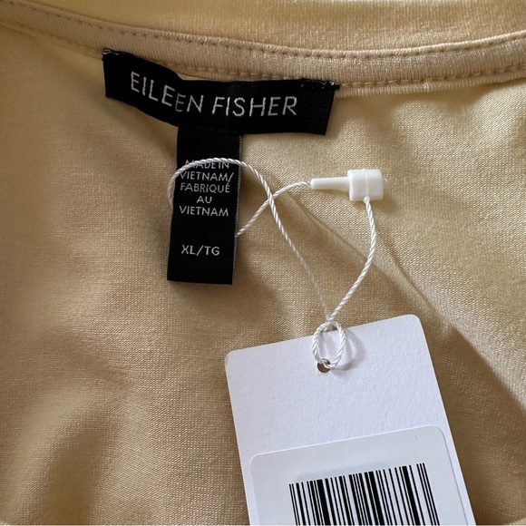 NWT Eileen Fisher Butter Sleeveless Crew Neck Short Shell Tank Top Size XL - Picture 9 of 11